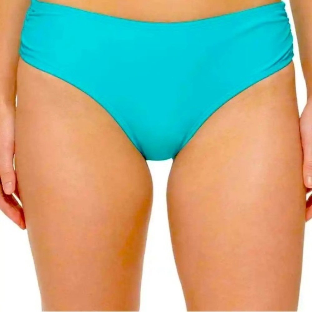 Calvin Klein hipster bikini bottoms, light blue. Small